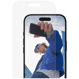 Folie de protectie pentru iPhone 16 Pro, PanzerGlass® Classic Fit Screen Protector w. EasyAligner