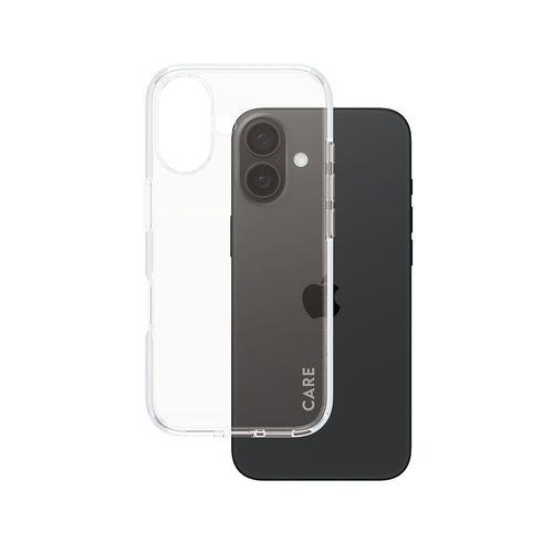 Husa pentru iPhone 16, PanzerGlass® Care Flagship Urban Combat, transparenta