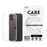 Husa pentru iPhone 16, PanzerGlass® Care Flagship Urban Combat, transparenta
