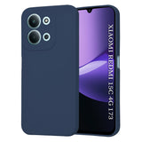 Husa pentru Xiaomi Redmi 15C 4G, Techsuit SoftFlex, bleumarin
