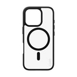 Husa pentru iPhone 16 Pro Max, PanzerGlass® Care Flagship Urban Combat Black MagSafe, transparenta