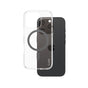Husa pentru iPhone 16 Pro, PanzerGlass® Care Flagship Urban Combat Black MagSafe, transparenta