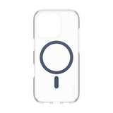 Husa pentru iPhone 16 Pro, PanzerGlass® Care Flagship Urban Combat Blue MagSafe, transparenta
