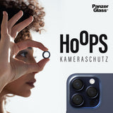 Folie de protectie pentru iPhone 16, PanzerGlass® Hoops® Camera Lens Protector