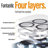 Folie de protectie pentru iPhone 16 Pro, PanzerGlass® PicturePerfect Camera Lens Protector