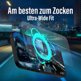 Folie de protectie pentru iPhone 16 Pro Max, PanzerGlass® Ultra-Wide Fit Gaming Screen Protector