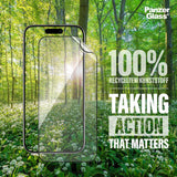 Folie de protectie pentru iPhone 15, PanzerGlass® Ultra-Wide Fit EyeCare Screen Protector