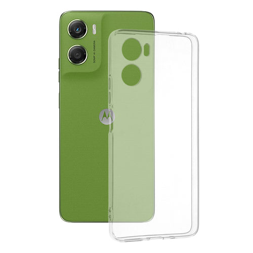 Husa pentru Motorola Moto G06, Techsuit Clear Silicone, transparenta