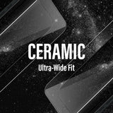Folie de protectie pentru iPhone 17 Air, PanzerGlass® Ultra-Wide Fit Ceramic II Screen Protector w. EasyAligner