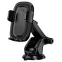 Suport auto Borofone cu Wireless Charging Follower (BH223), pentru Parbriz/Bord, 15W, 4.5-7.0inch, negru