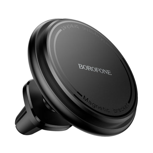 Suport auto Borofone Parker (BH135), Magnetic, pentru Grila ventilatie, Mini Size, negru