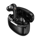 Casti wireless Borofone Peaceful (FQ9), Bluetooth V5.4, 300mAh, True Wireless, Control tactil, negru