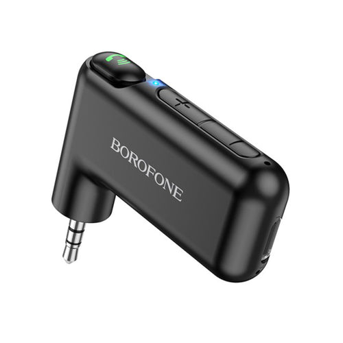 Adaptor Borofone Wireless Audio Receiver Wideway (BC35), Bluetooth 5.0 Adapter, 150mAh, Jack 3.5mm, Negru