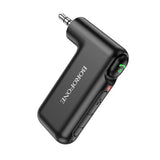 Adaptor Borofone Wireless Audio Receiver Wideway (BC35), Bluetooth 5.0 Adapter, 150mAh, Jack 3.5mm, Negru
