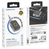 Adaptor Borofone Wireless Audio Receiver Suave (BC55), Bluetooth 5.3 Adapter, 150mAh, Jack 3.5mm, Negru