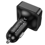 Modulator FM Borofone si Incarcator auto Hero (BC60), Bluetooth V5.4, 2x USB, Type-C, 35W, MP3, negru