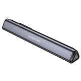 Borofone Numar parcare Ronny (FC3), pentru Bord, Aliaj aluminiu, Ascundere numar, Gri metalic