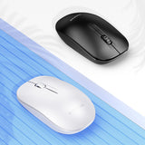 Mouse wireless Borofone Planet (BG14), 2.4Ghz, 1000DPI, 3 Buttons, M68 Chip, alb