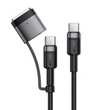 Adaptor Acefast, Data Cable C22 05 Fast Charging Type-C to Type-C MagSafe 3 240W 48v 5a 1 2m Koff A3d2de, Negru