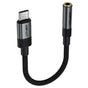 Adaptor Acefast Audio Adapter (J12), Type-C Male to Jack 3.5mm Female, Plug & Play, High-Fidelity Sound, No Delay