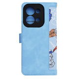Husa pentru Xiaomi Redmi 15C 4G, Techsuit FlipCraft, bleu
