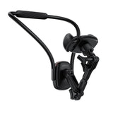 Suport de birou Acefast Neck Suport telefon (E33), pentru GoPro, Phone, cu Clamp, 360° Reglabil, Secure Fit, Silicon Neckband, negru