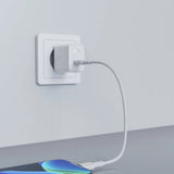 Incarcator retea Acefast (A1), Incarcare rapida, Type-C, PD20W, QC 3.0, 5V/2.4A, Smart Chip, V0 Fire Protection, alb