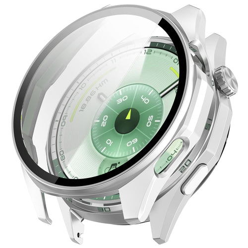 Husa smartwatch pentru Huawei Watch GT 6 46mm, Techsuit, gri
