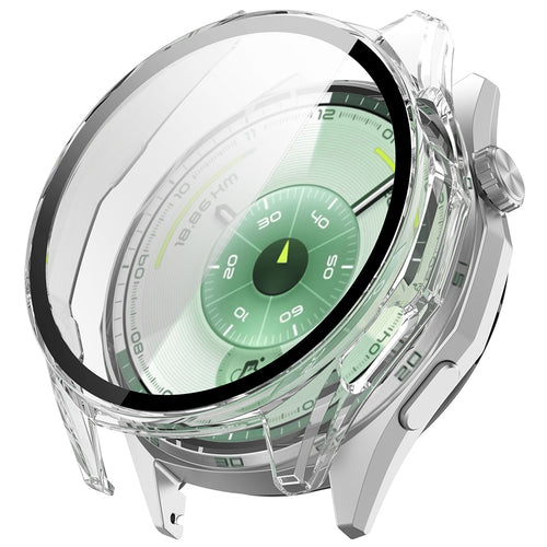 Husa smartwatch pentru Huawei Watch GT 6 46mm, Techsuit, transparenta