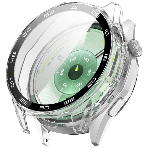 Husa smartwatch pentru Huawei Watch GT 6 46mm, Techsuit, transparenta