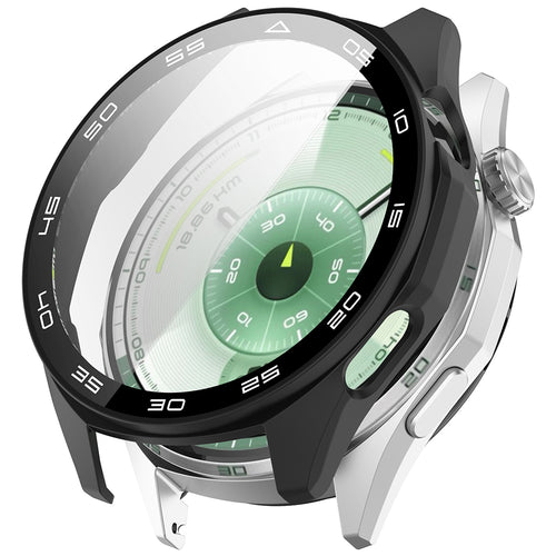 Husa smartwatch pentru Huawei Watch GT 6 46mm, Techsuit, negru