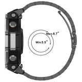 Curea pentru Amazfit T-Rex 3, Techsuit Watchband (W010), argintiu