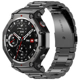 Curea pentru Amazfit T-Rex 3, Techsuit Watchband (W010), argintiu