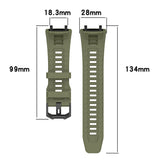 Curea pentru Amazfit T-Rex 3, Techsuit Watchband (W067), alb