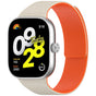 Curea pentru Xiaomi Redmi Watch 4, Techsuit Watchband (W016), bej / portocaliu