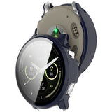 Husa smartwatch pentru Garmin Venu 4 45mm, Techsuit, bleumarin