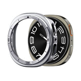 Husa smartwatch pentru Samsung Galaxy Watch8 44mm, Spigen, argintiu