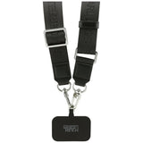 Husa pentru iPhone 17 Pro Max, Karl Lagerfeld Hardcase Big Strap Karl Metal Logo MagSafe (KLHMP17XPCRLRCHK), negru