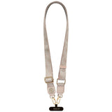 Guess Strap Tether Patch 4G Strass Metal Logo (GUUCNP4DGMP), Universal, reglabil, Polyurethane Leather, 1.5m, Roz
