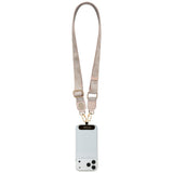 Guess Strap Tether Patch 4G Strass Metal Logo (GUUCNP4DGMP), Universal, reglabil, Polyurethane Leather, 1.5m, Roz