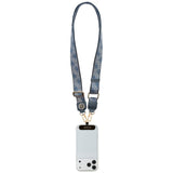 Guess Strap Tether Patch 4G Strass Metal Logo (GUUCNP4DGMB), Universal, reglabil, Polyurethane Leather, 1.5m, Albastru