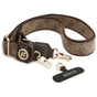Guess Strap Tether Patch 4G Strass Metal Logo (GUUCNP4DGMW), Universal, reglabil, Polyurethane Leather, 1.5m, Maro