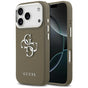 Husa pentru iPhone 17 Pro, Guess Hardcase Grained Big 4G Classic Logo (GUHCP17LPG4SMCEW), maro