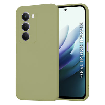 Husa pentru Xiaomi Redmi 15 5G, Techsuit SoftFlex, verde