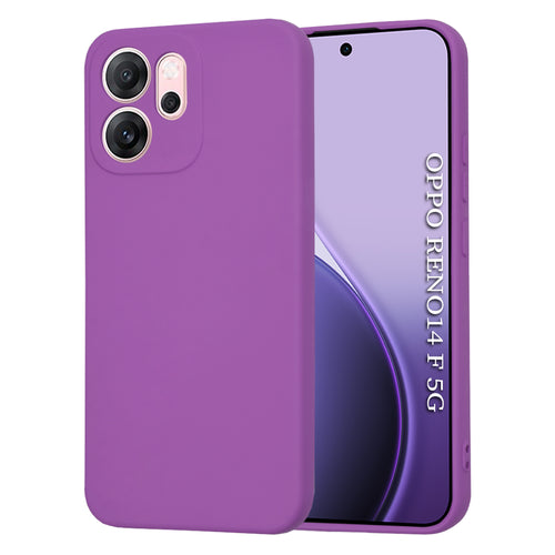 Husa pentru OPPO Reno14 FS 5G, Techsuit SoftFlex, mov