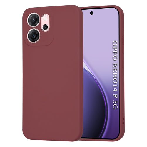 Husa pentru OPPO Reno14 FS 5G, Techsuit SoftFlex, bordo