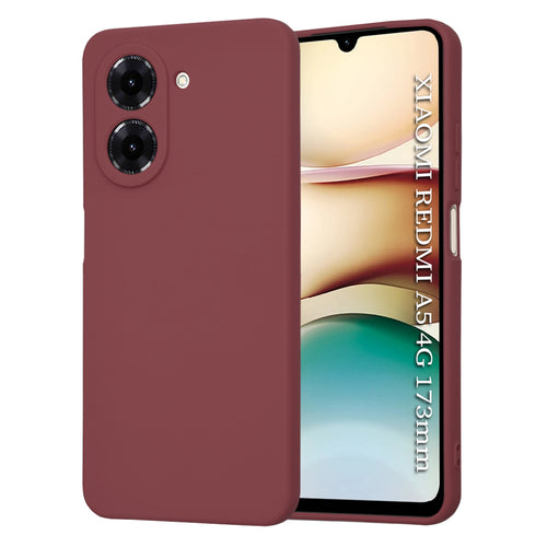 Husa pentru Xiaomi Redmi A5 4G (Standard), Techsuit SoftFlex, bordo