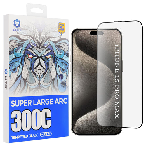 Folie de protectie pentru iPhone 15 Pro Max, Lito D+ Max 300C