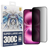 Folie de protectie pentru iPhone 16 Plus, Lito D+ Max Privacy 300C