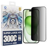 Folie de protectie pentru iPhone 15 Plus, Lito D+ Max Privacy 300C